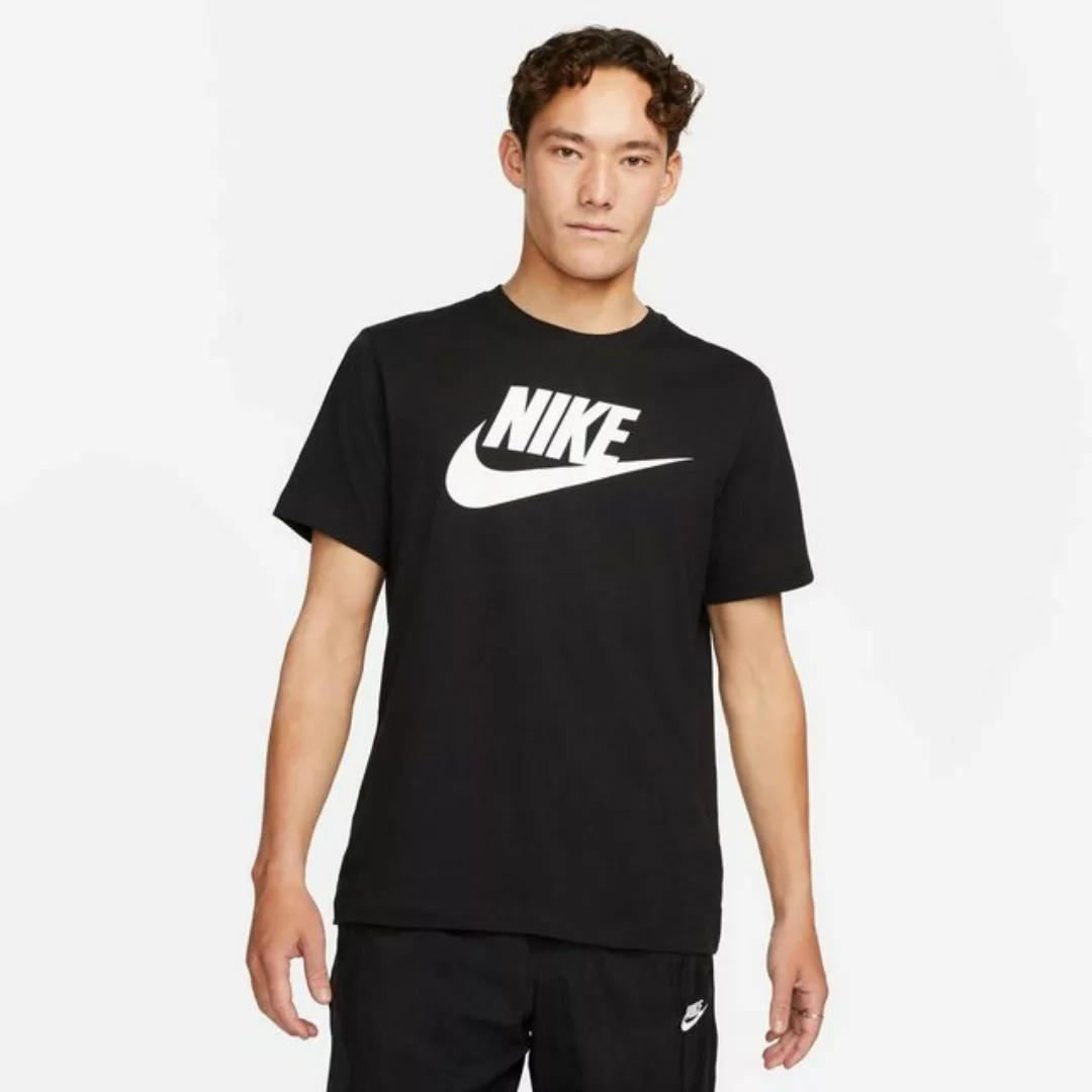 Nike Sportswear Icon Futura Kurzarm T-shirt 2XL Black / White günstig online kaufen