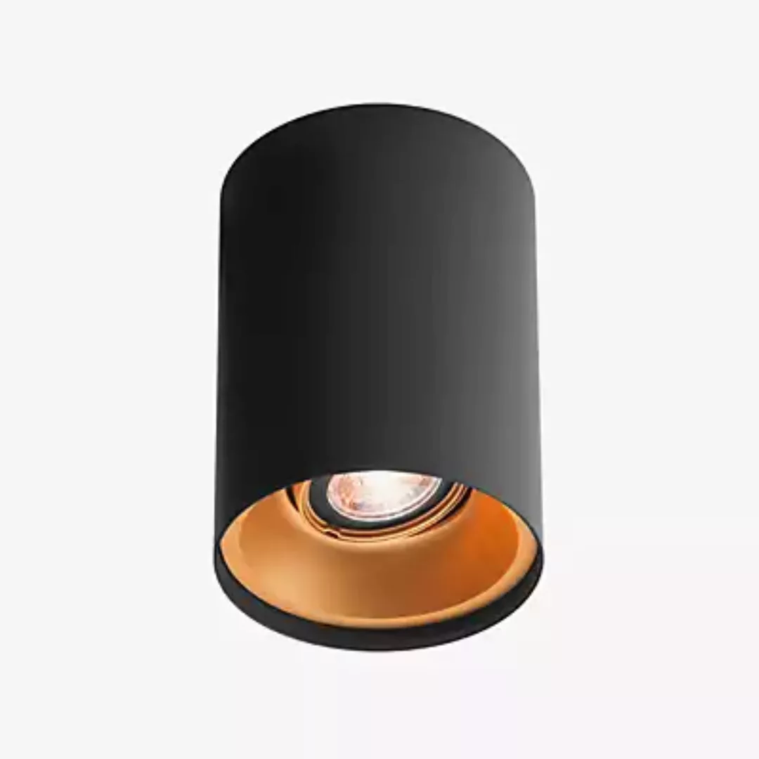 Wever & Ducré Solid 1.0 Spot, schwarz/gold günstig online kaufen
