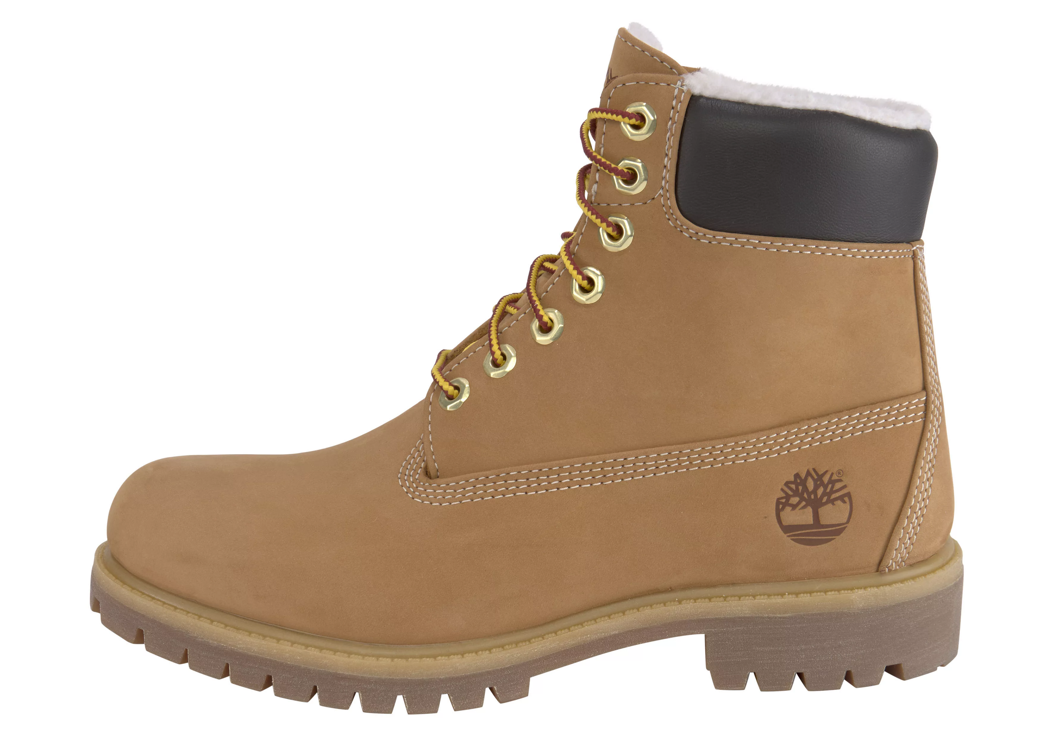 Timberland Schnürboots "6 in Premium Fur/Warm Lin" günstig online kaufen