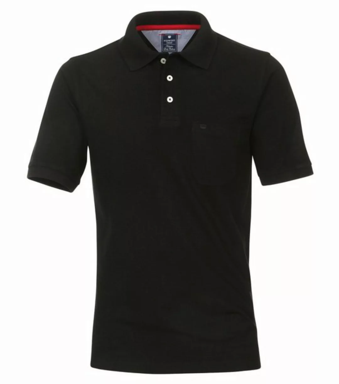 Redmond Poloshirt Poloshirt - Pique - Schwarz günstig online kaufen