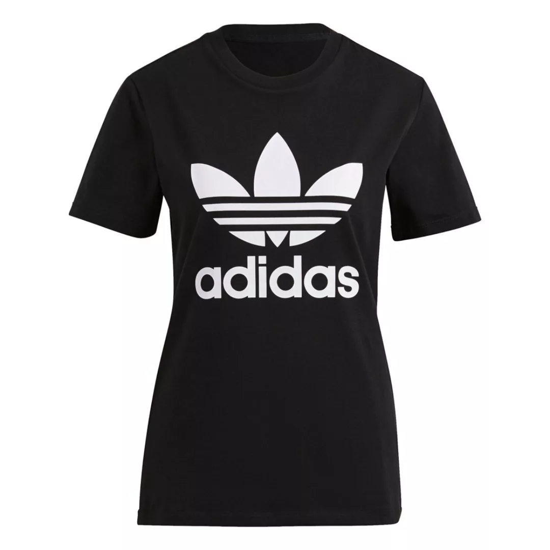 Adidas Originals Adicolor Trefoil Kurzarm T-shirt 44 Black günstig online kaufen
