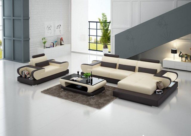 JVmoebel Ecksofa Schwarzes Designer Ecksofa luxus Möbel Wohnlandschaft Neu, günstig online kaufen