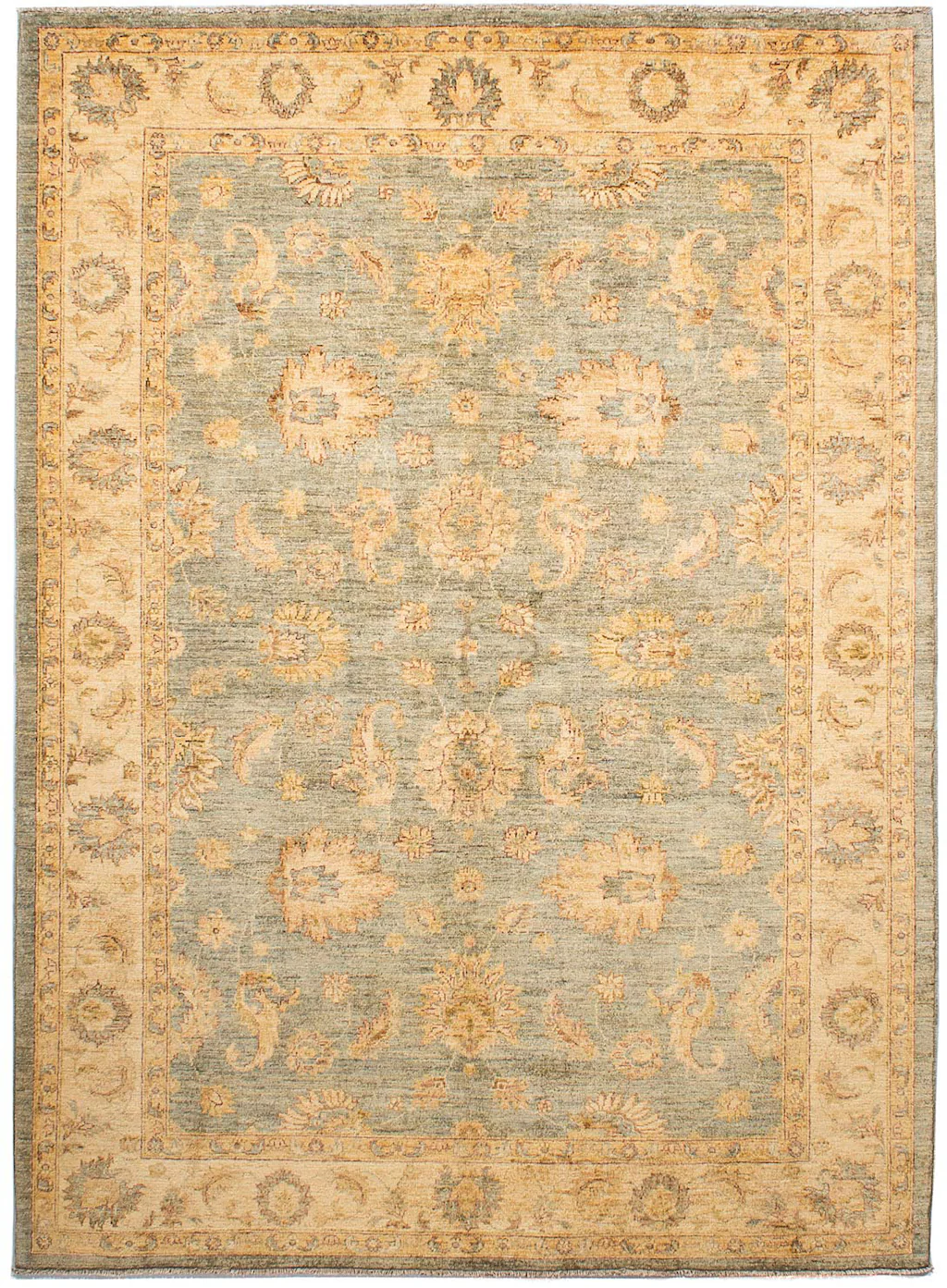 morgenland Orientteppich »Ziegler - 234 x 173 cm - hellbraun«, rechteckig, günstig online kaufen