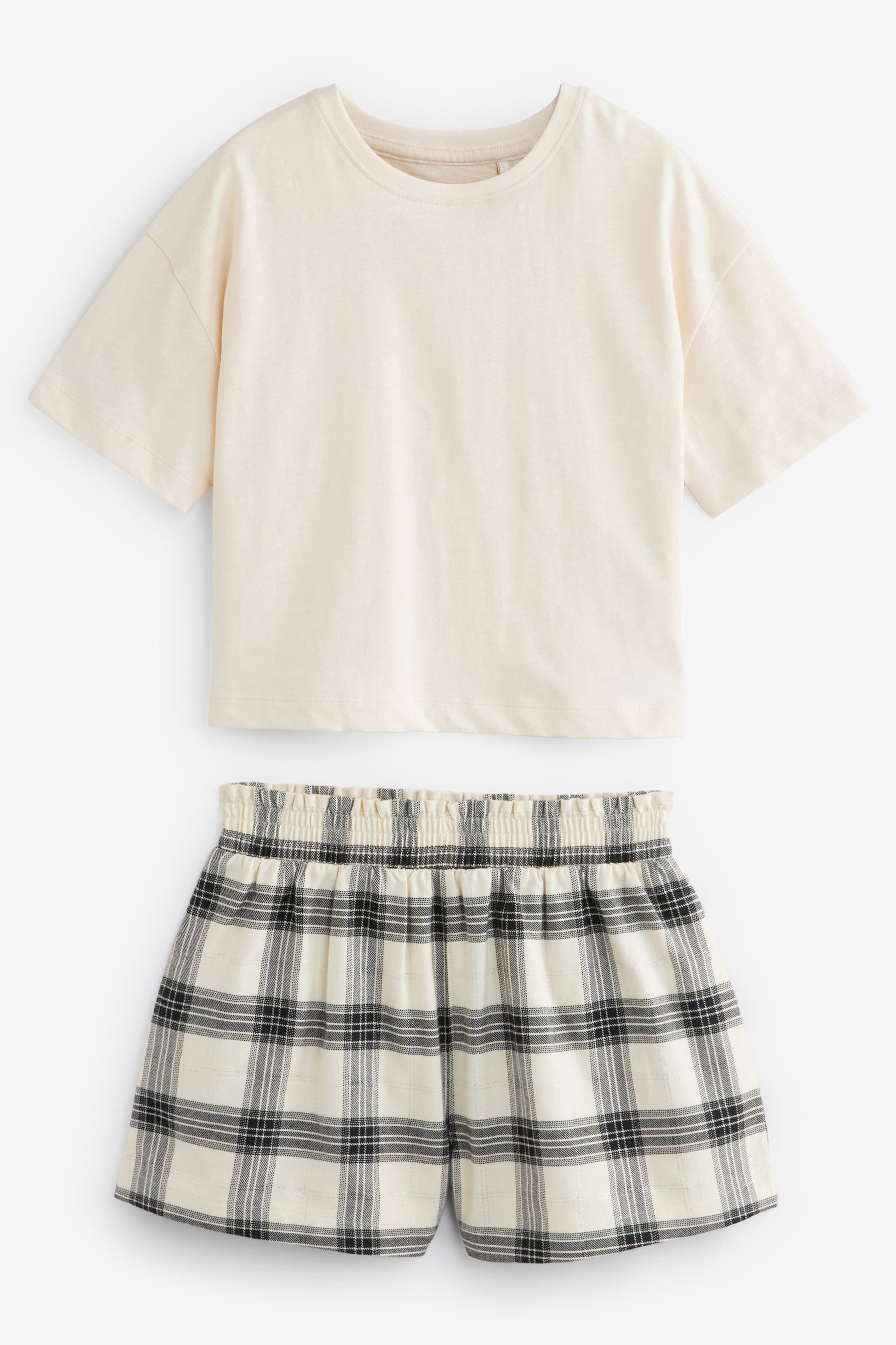 Next Pyjama Karierte Pyjamas aus Webstoff günstig online kaufen