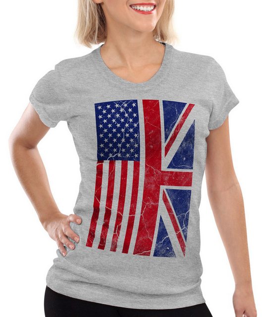 style3 T-Shirt USA Amerika Union Jack Flagge Flag Stars Stripes brexit Engl günstig online kaufen