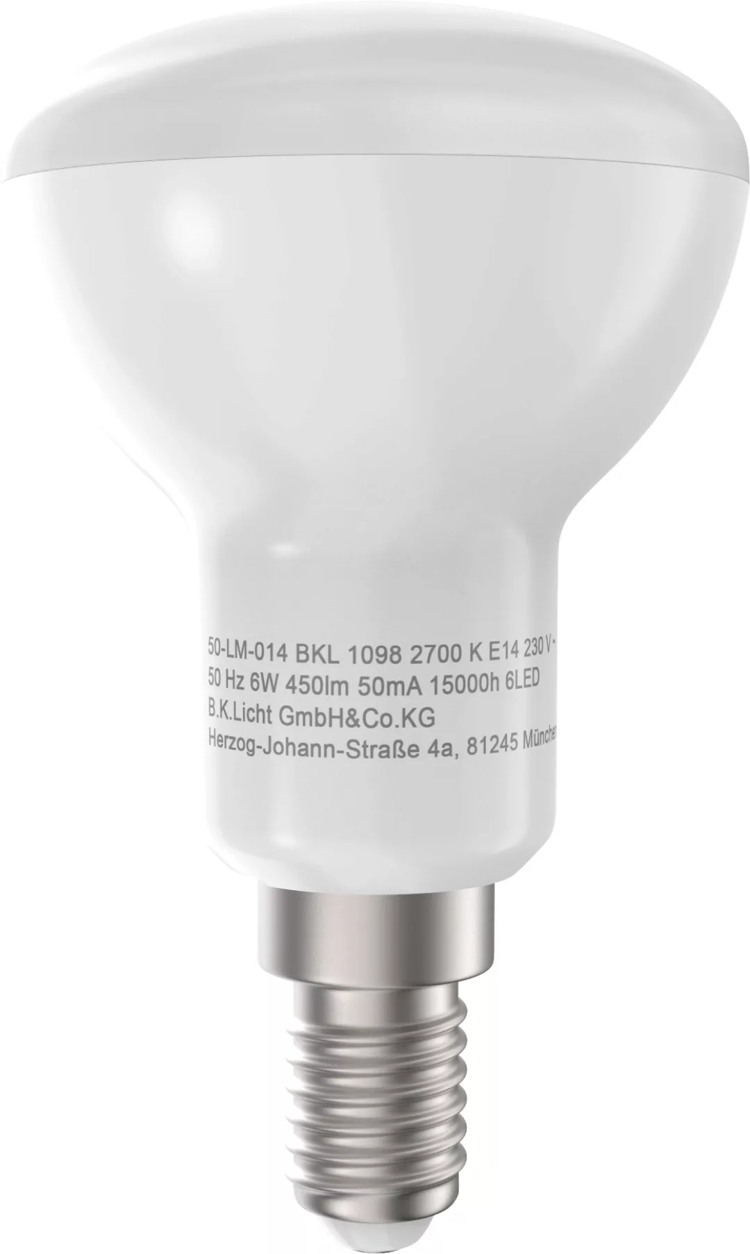 B.K.Licht LED-Leuchtmittel, E14, 5 St., Warmweiß günstig online kaufen