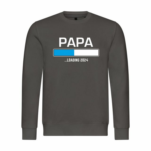 deinshirt Rundhalspullover Herren Pullover Papa loading Mit Print Motiv, Gr günstig online kaufen