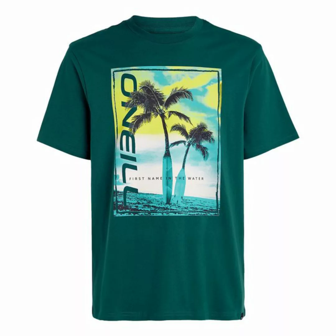 O'Neill T-Shirt Neon T-Shirt mit großem Print auf der Vorderseite günstig online kaufen