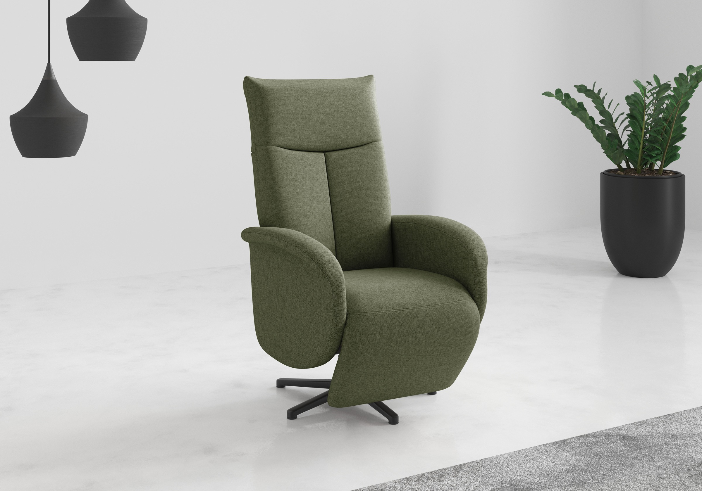 sit&more TV-Sessel »Juma, inkl. Drehfunktion & Kopfteilverstellung«, Höhe A günstig online kaufen