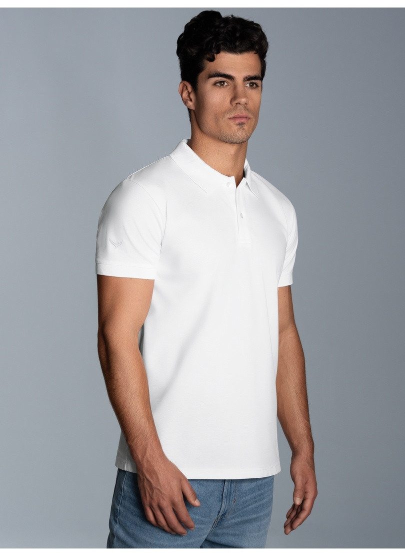 Trigema Poloshirt "TRIGEMA Slim Fit Poloshirt aus DELUXE-Piqué", (1 tlg.) günstig online kaufen