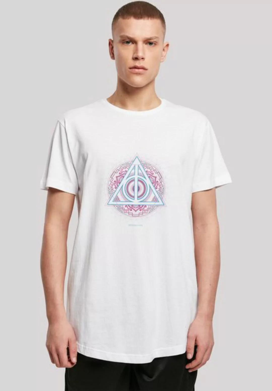 F4NT4STIC T-Shirt Harry Potter Neon Deathly hollows Print günstig online kaufen