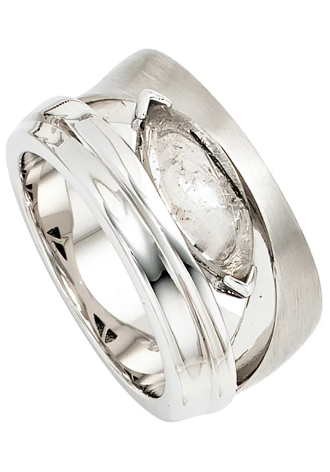 JOBO Fingerring, breit 925 Silber mit Turmalin günstig online kaufen