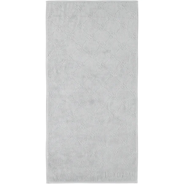 JOOP Uni Cornflower 1670 - Farbe: platin - 705 - Handtuch 50x100 cm günstig online kaufen