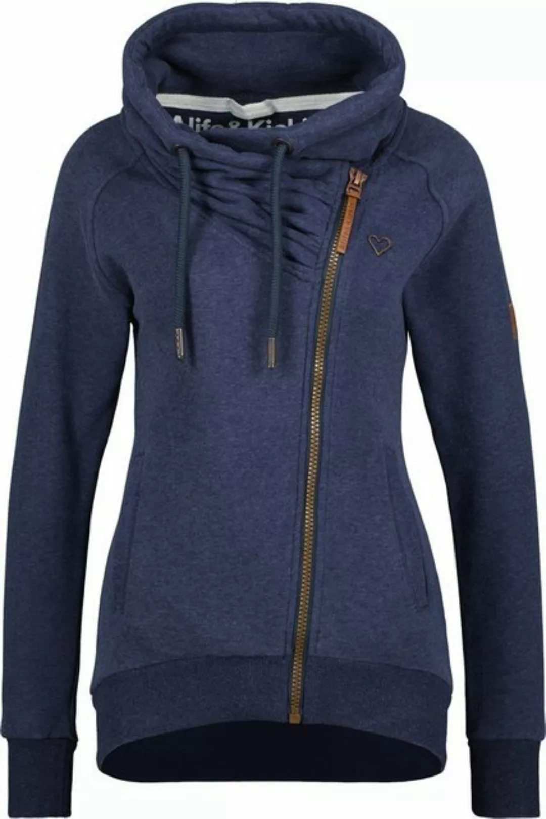 Alife & Kickin Kapuzensweatjacke "LimaAK A Sweatjacket Damen" günstig online kaufen