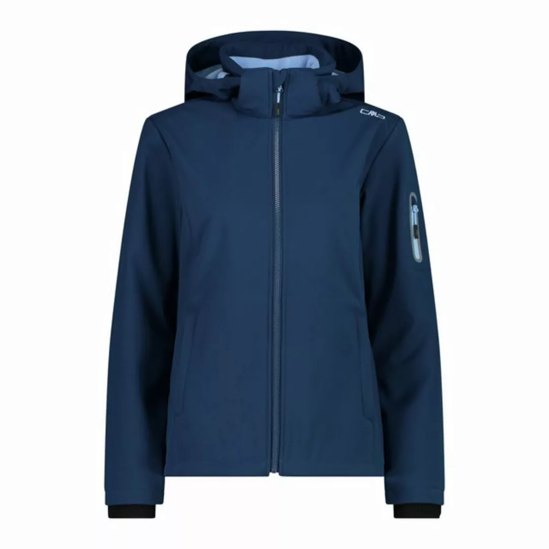 CMP Softshelljacke "WOMAN JACKET ZIP HOOD", (1 St.), Wärmend & wind- & wass günstig online kaufen