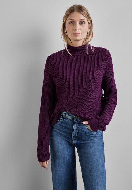 STREET ONE Strickpullover, mit Turtleneck günstig online kaufen