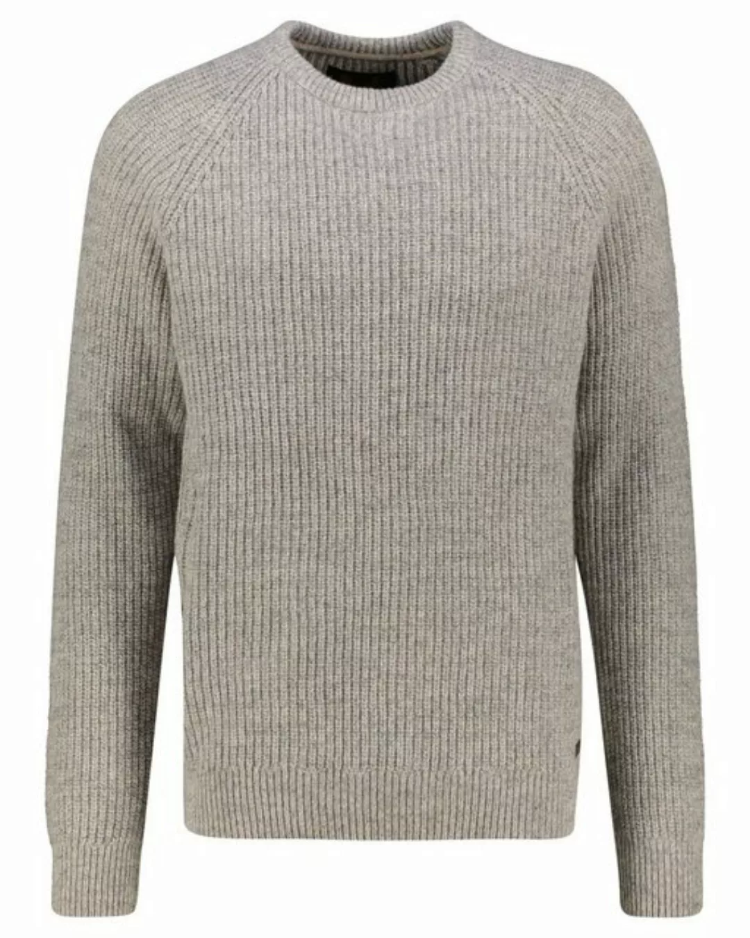 Barbour Pullover Lambswool Knitted Stone Grau - Größe XXL günstig online kaufen