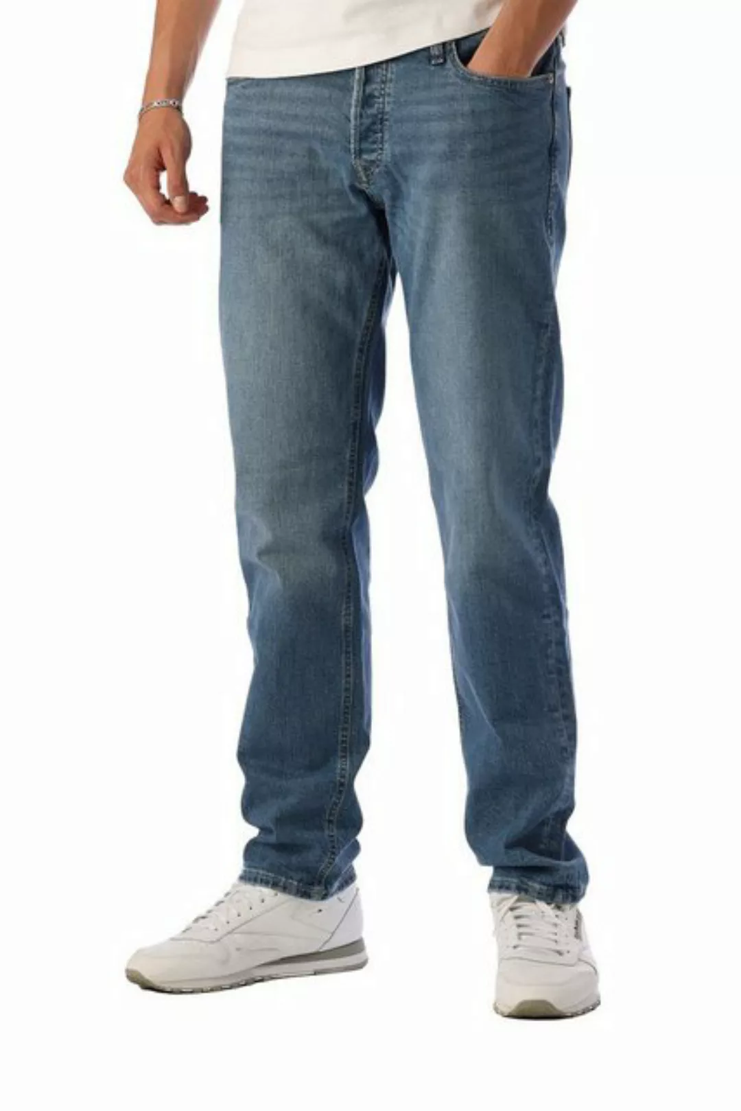 Jack & Jones Straight-Jeans Jack & Jones MikeAm Comfort-fit-Jeans günstig online kaufen