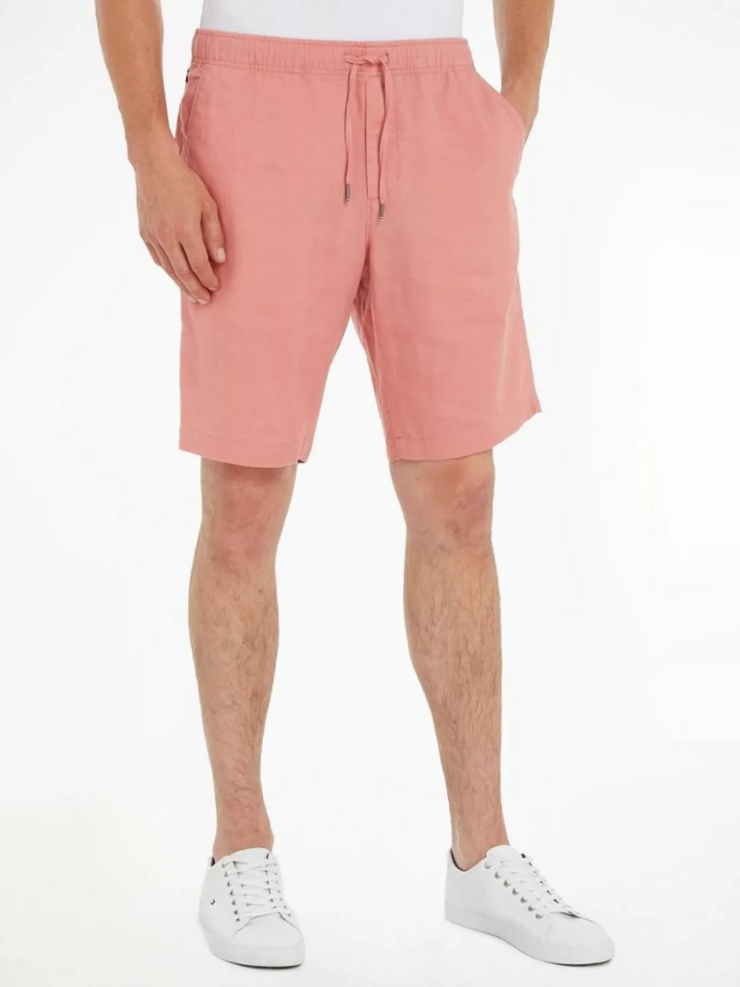 Tommy Hilfiger Shorts HARLEM PO DRWS LINEN mit elastischem Bund günstig online kaufen