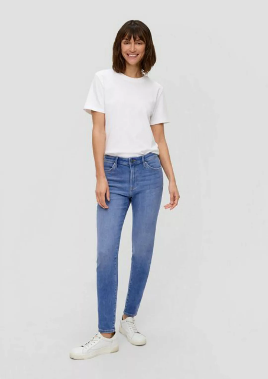 s.Oliver 5-Pocket-Jeans Jeans Izabell / Skinny Fit / Mid Rise / Skinny Leg günstig online kaufen