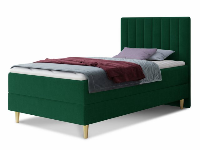 Sofnet Boxspringbett Gold Mini (mit Bettkasten, Bonell-Matratze und Topper) günstig online kaufen