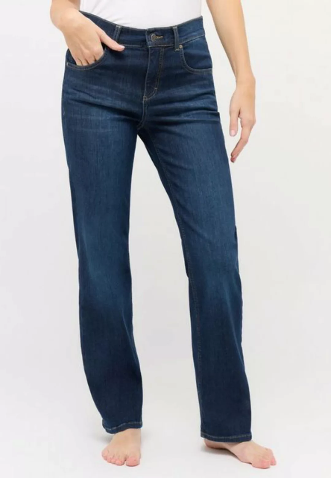 ANGELS Gerade Jeans -  Jeans Hose  - Lara - gerader Schnitt -  Straight Leg günstig online kaufen