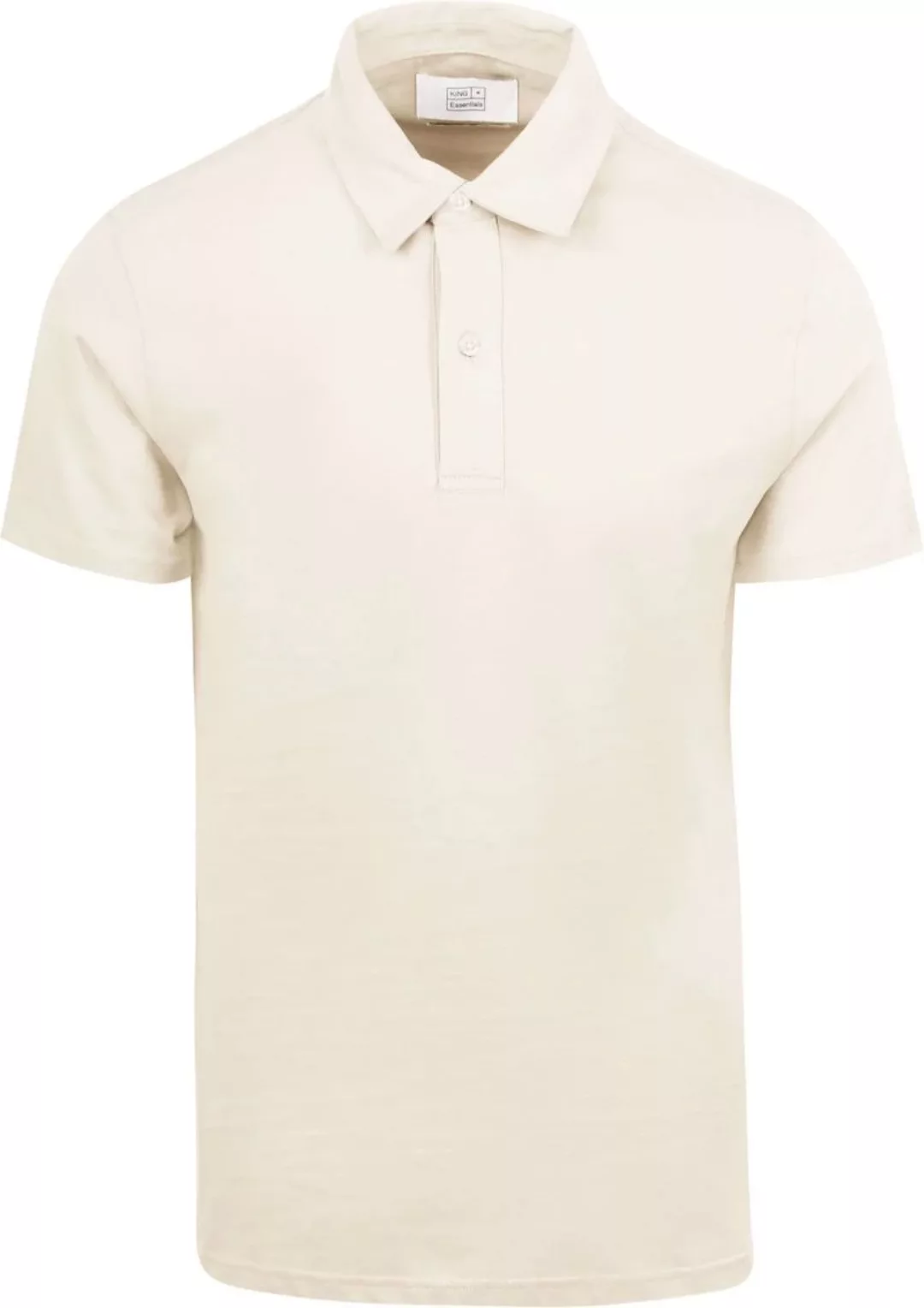 King Essentials The James Poloshirt Ecru - Größe S günstig online kaufen