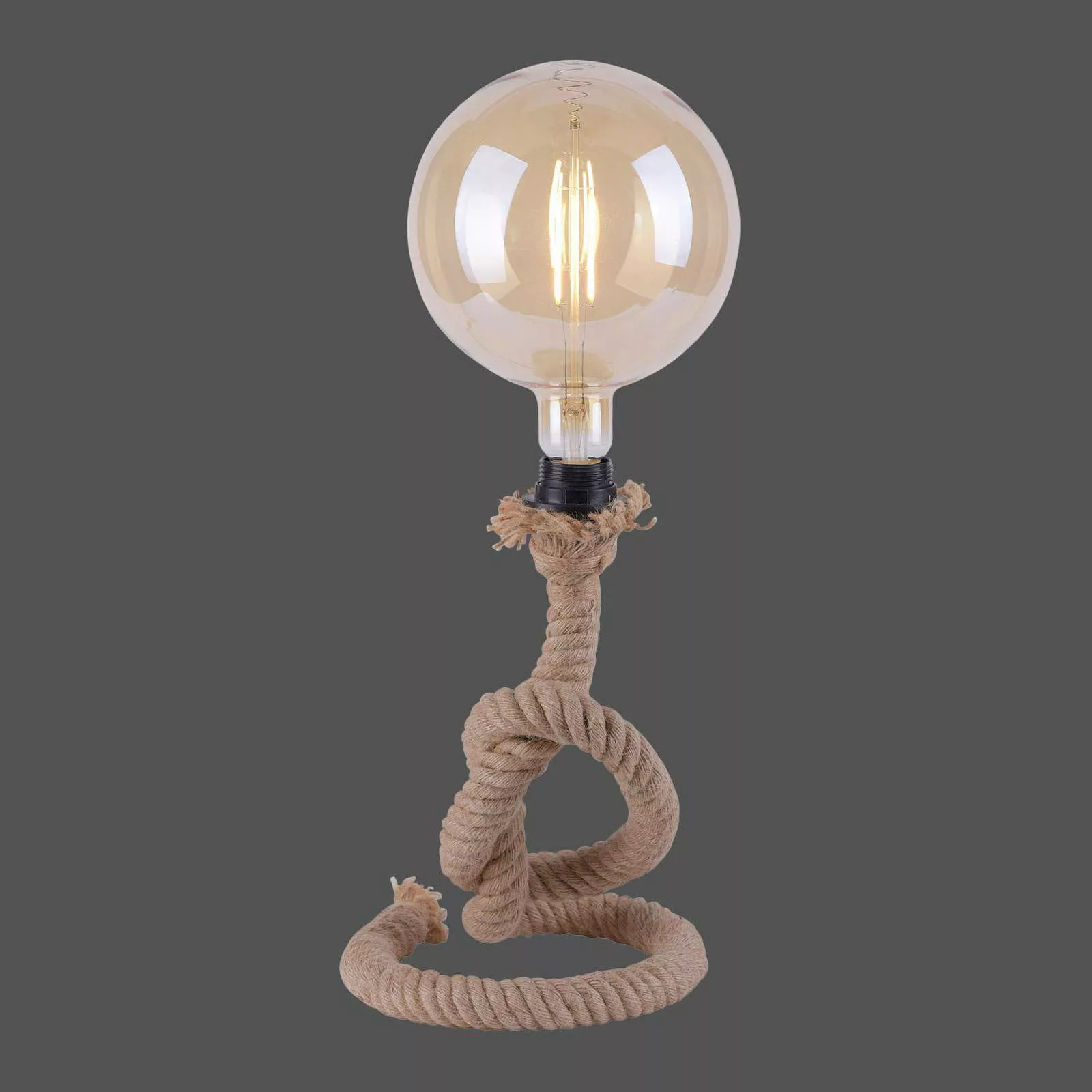 Tischlampe Rope aus dickem Seil günstig online kaufen