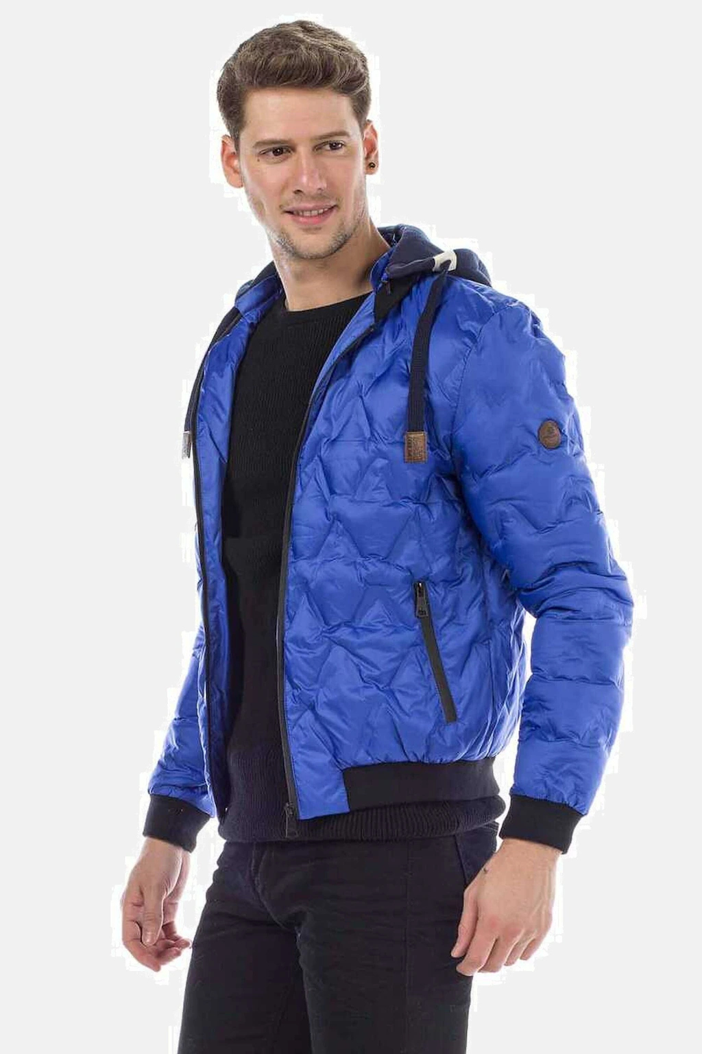 Cipo & Baxx Steppjacke "Jacke", mit Kapuze, in Regular-Fit, CM152 günstig online kaufen