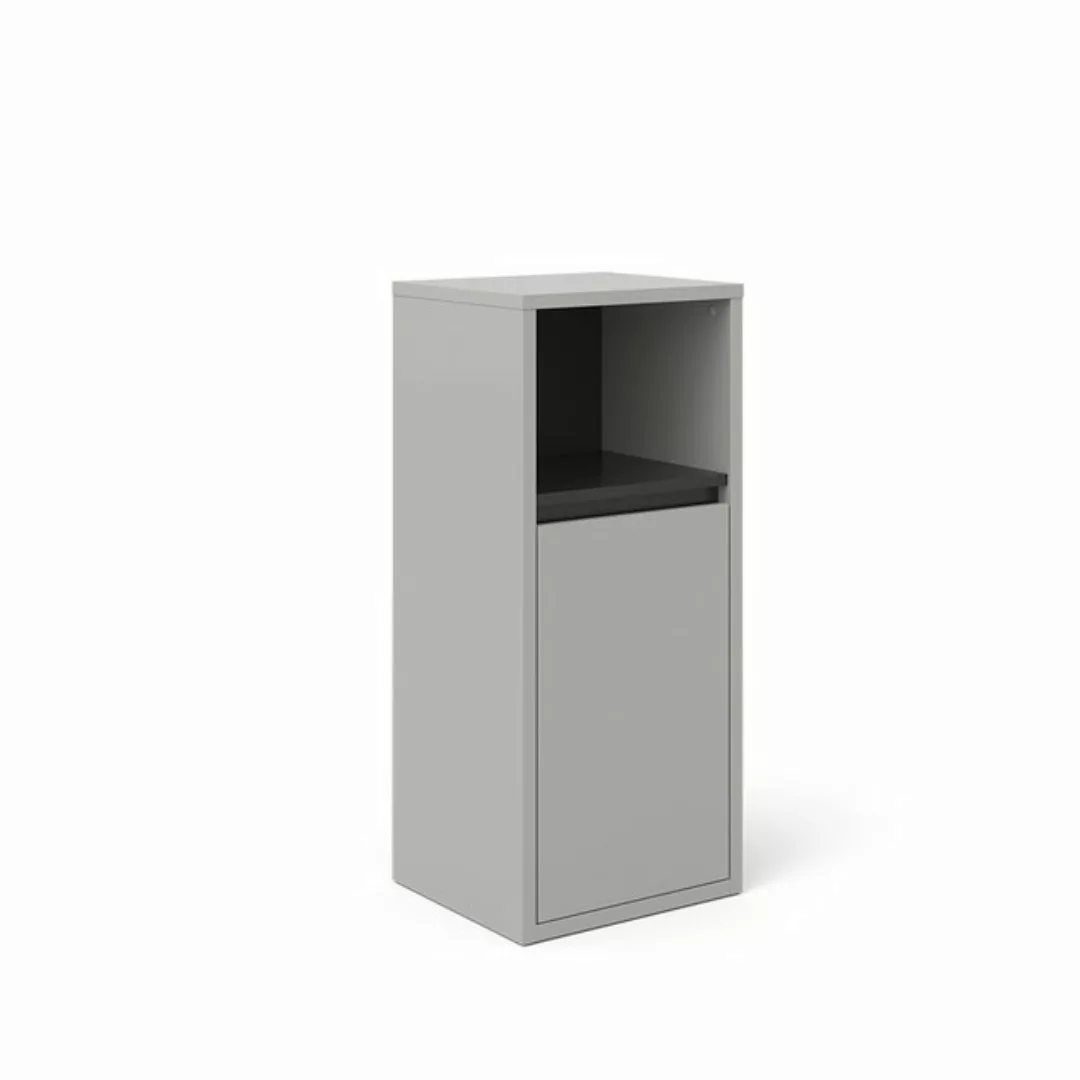 Vicco Midischrank Viola, Grau/Anthrazit, 37.8 x 80 cm günstig online kaufen