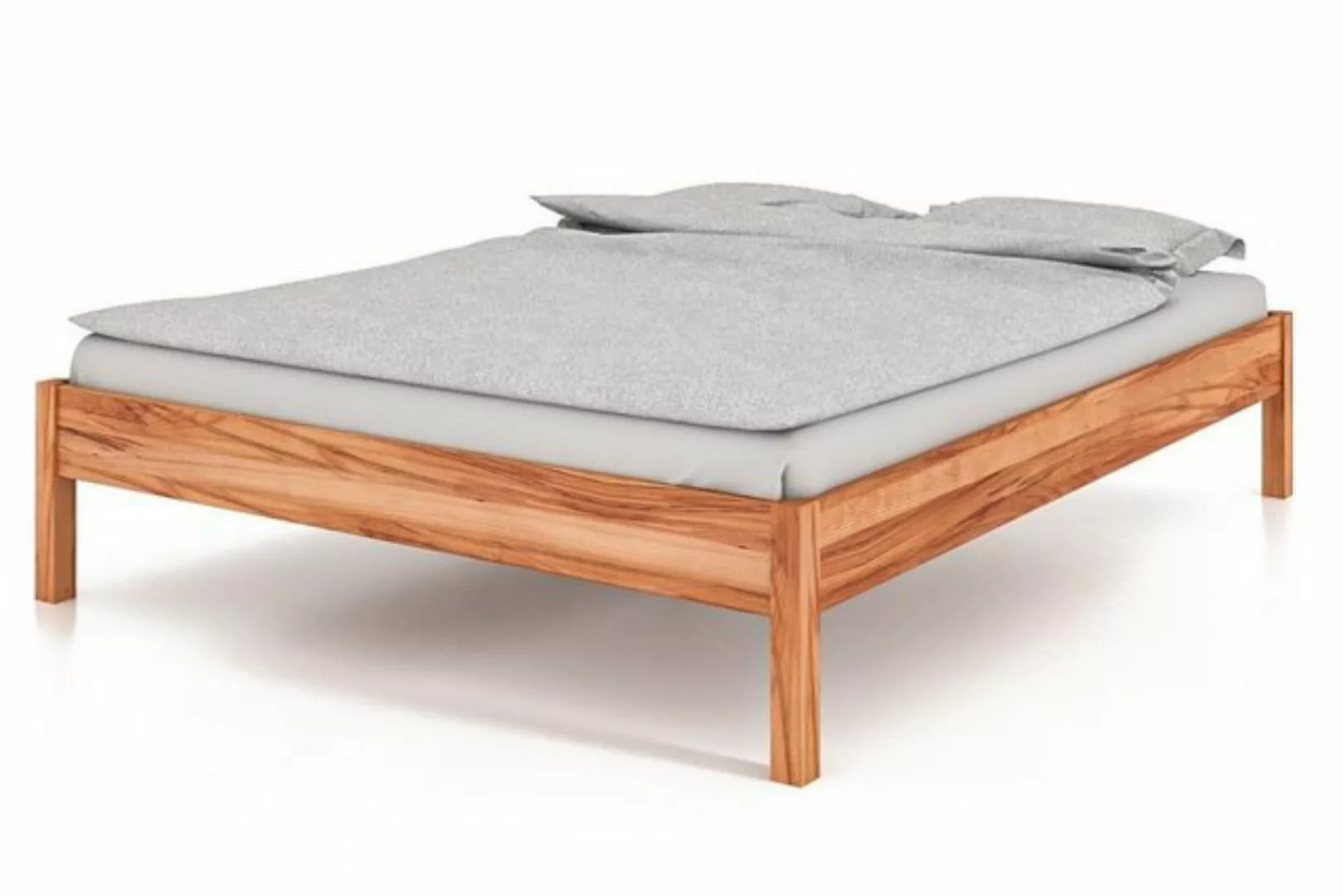 byoak Bett VENTO-A 180 x 200 aus Massivholz, ohne Kopfteil, Naturgeölt günstig online kaufen