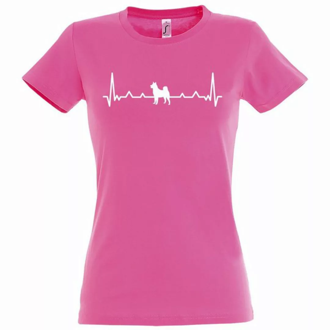 Youth Designz T-Shirt Heartbeat Hund Damen Shirt mit trendigem Frontprint günstig online kaufen