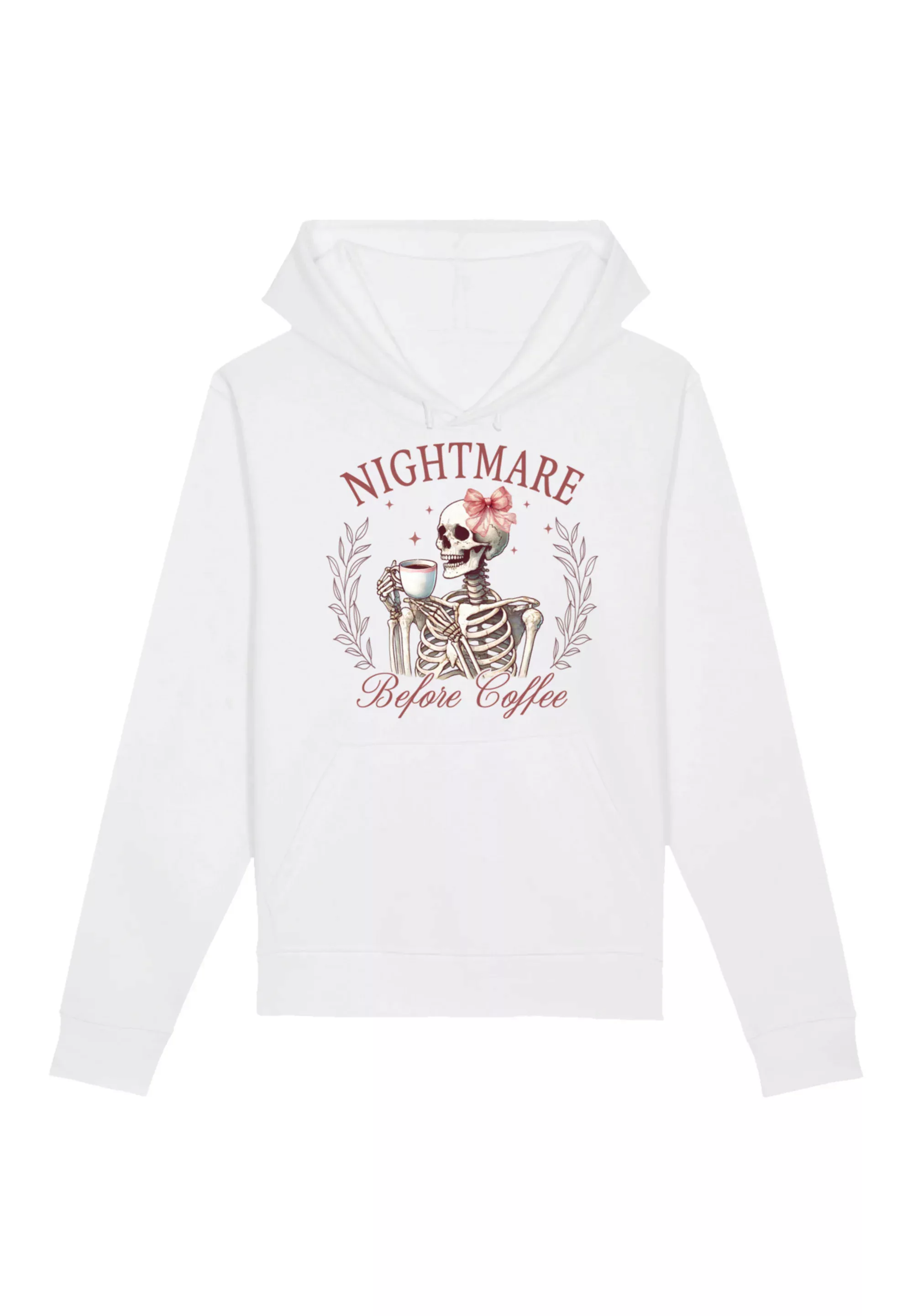 F4NT4STIC Kapuzenpullover "Nightmare Before Coffee", Premium Qualität günstig online kaufen