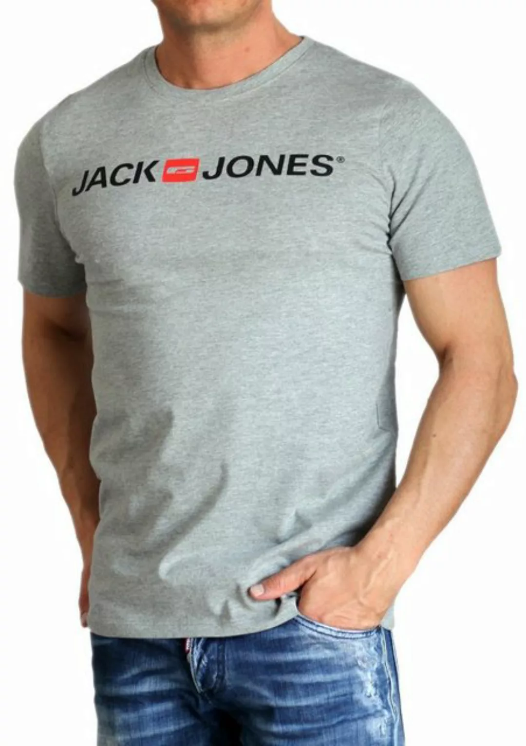 Jack & Jones Herren T-Shirt JJEPROLOG TEE SS CREW NECK - 4er Pack günstig online kaufen