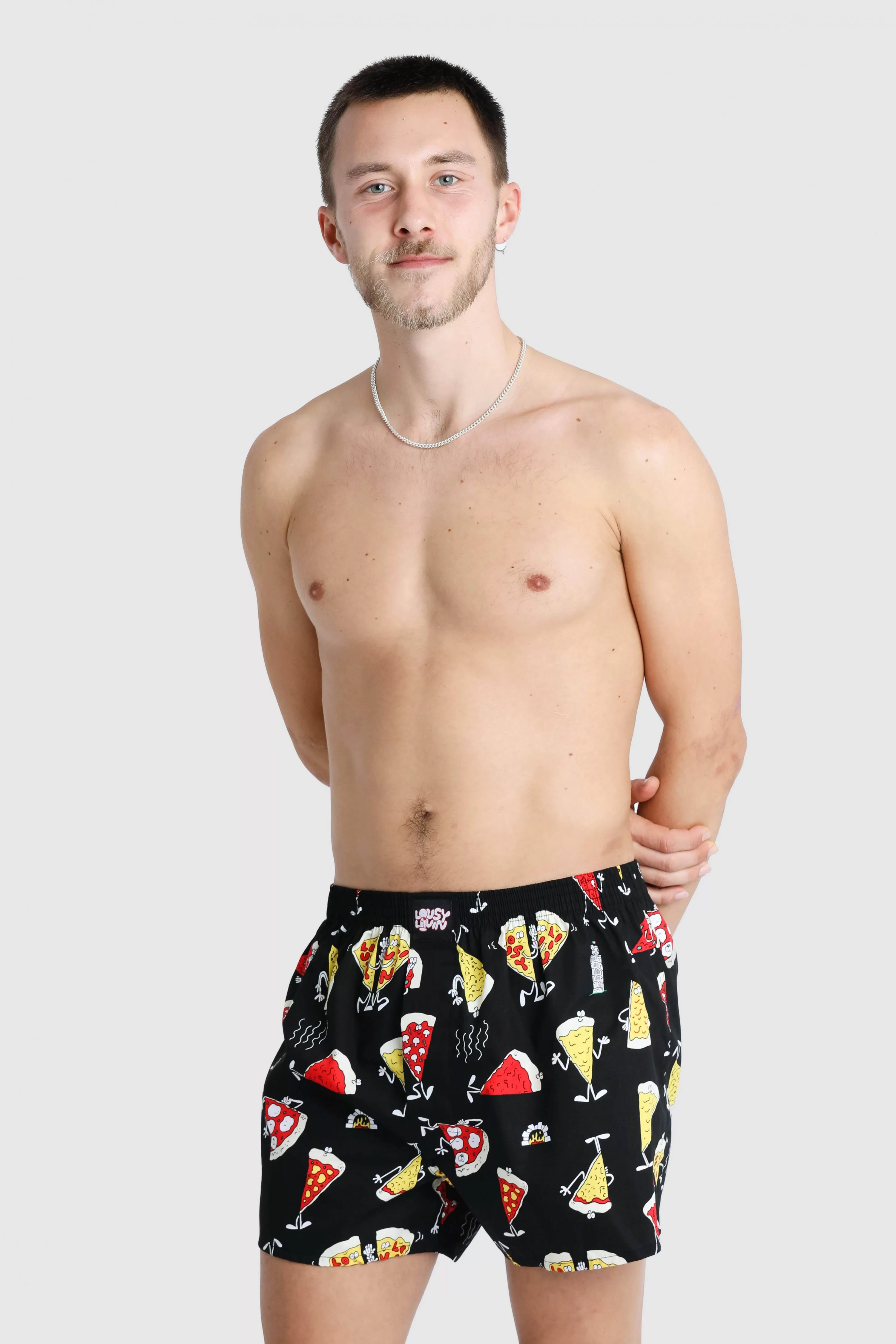 Lousy Livin 2-er Set Boxershorts Schwarz mit Print günstig online kaufen