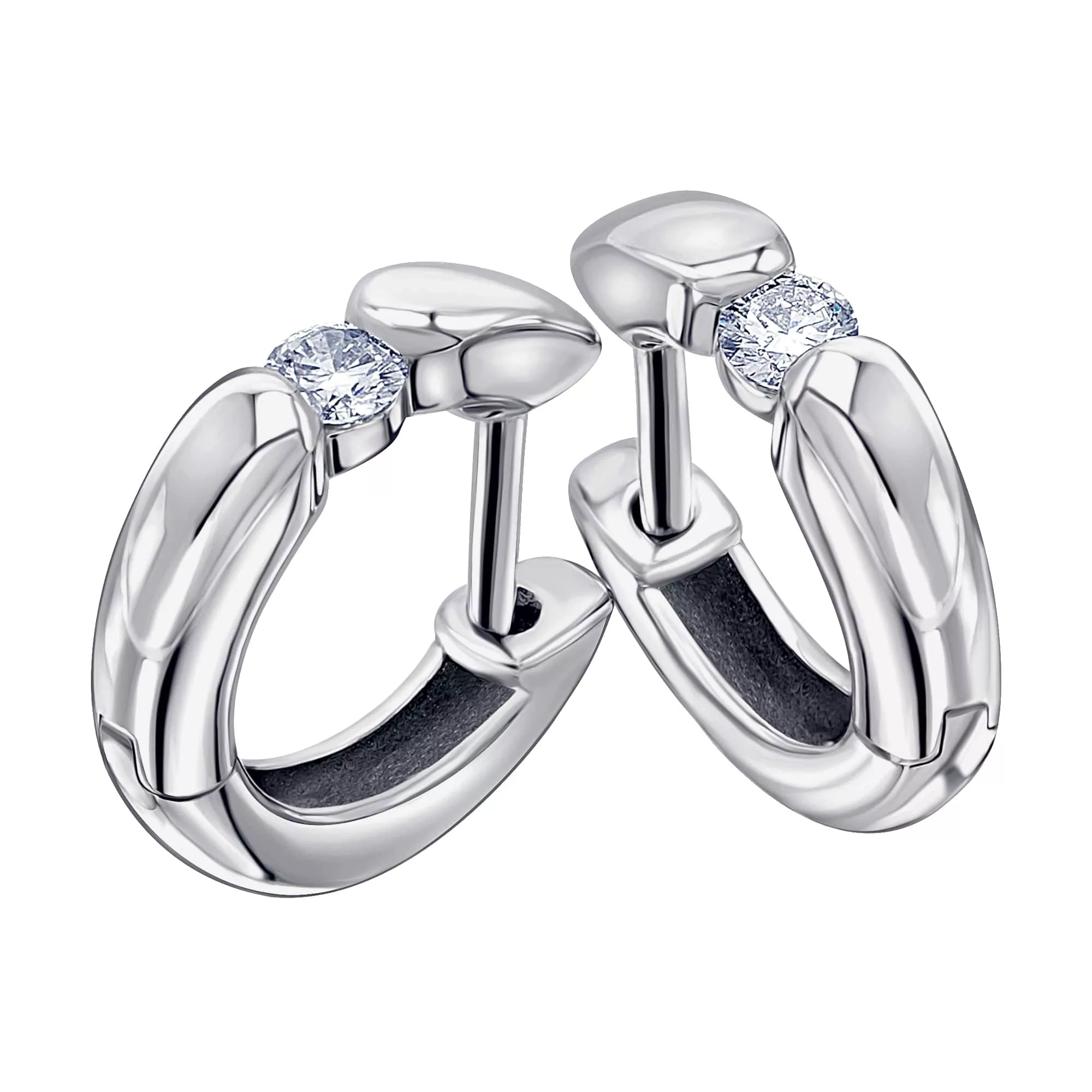 ONE ELEMENT Paar Creolen "0,15 ct Diamant Brillant Ohrringe Creolen aus 585 günstig online kaufen