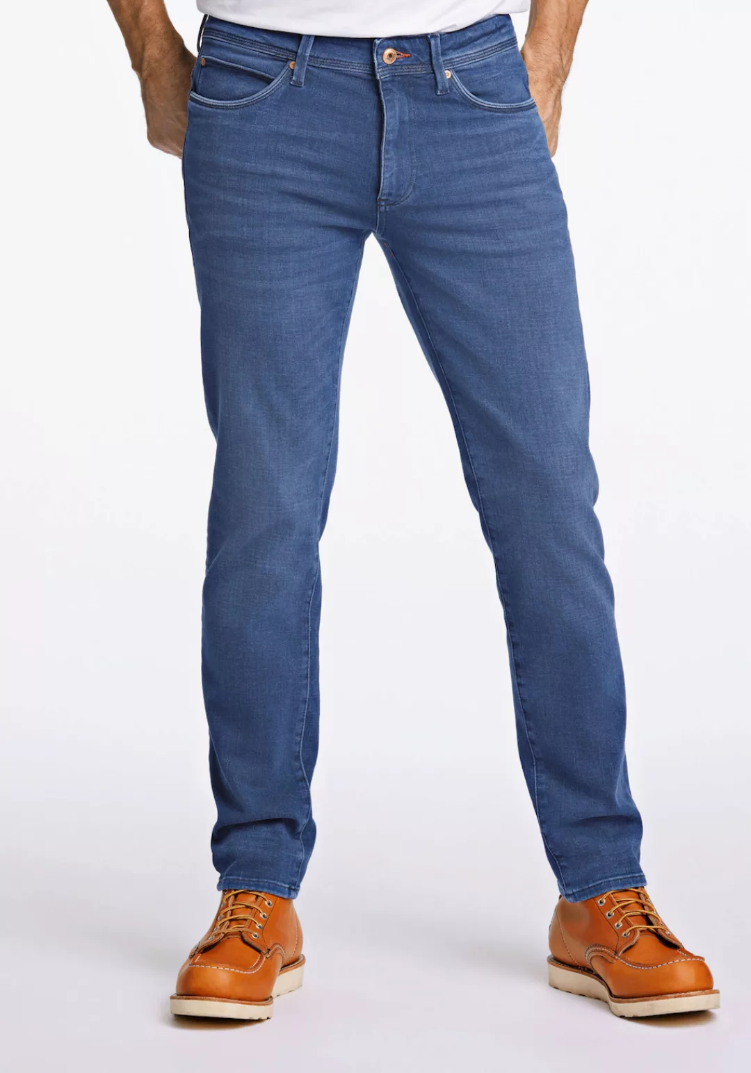 BISON 5-Pocket-Jeans "BISON Jeans" günstig online kaufen