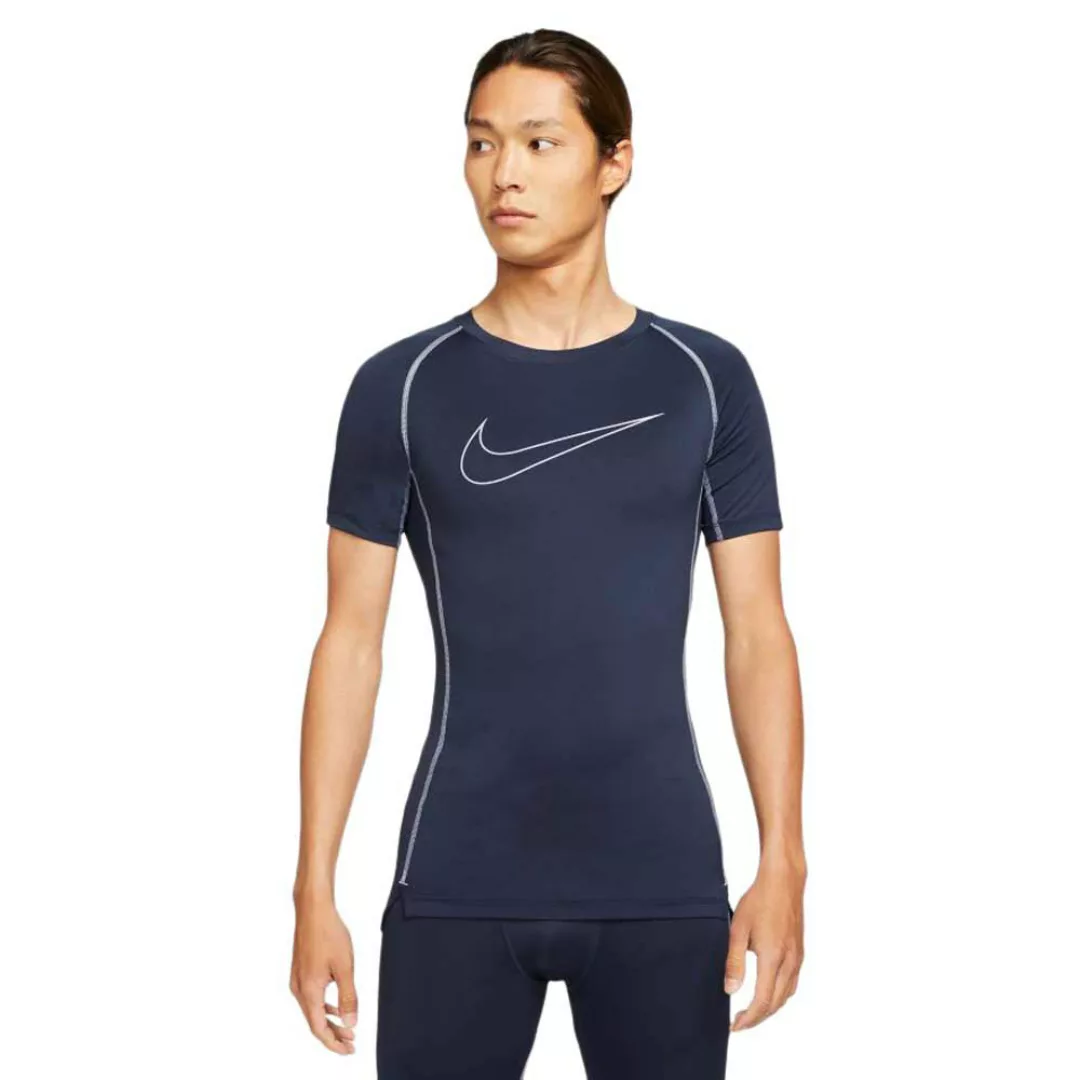 Nike Pro Dri Fit Kurzarm T-shirt XL Obsidian / Iron Purple / Iron Purple günstig online kaufen