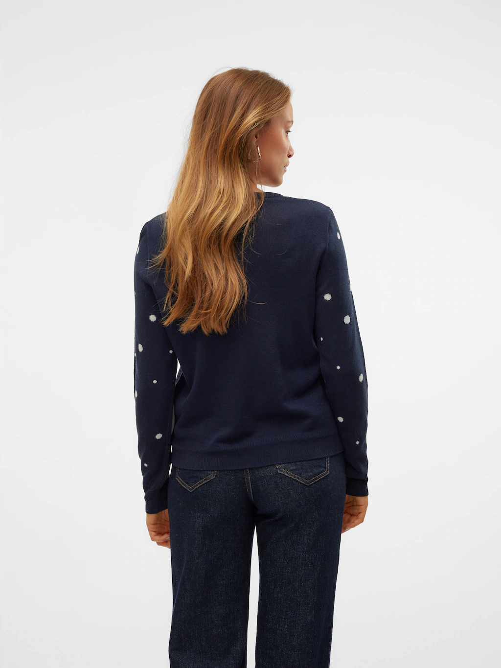 Vero Moda Weihnachtspullover "VMSNOWY DEER LS O-NECK XMAS" günstig online kaufen