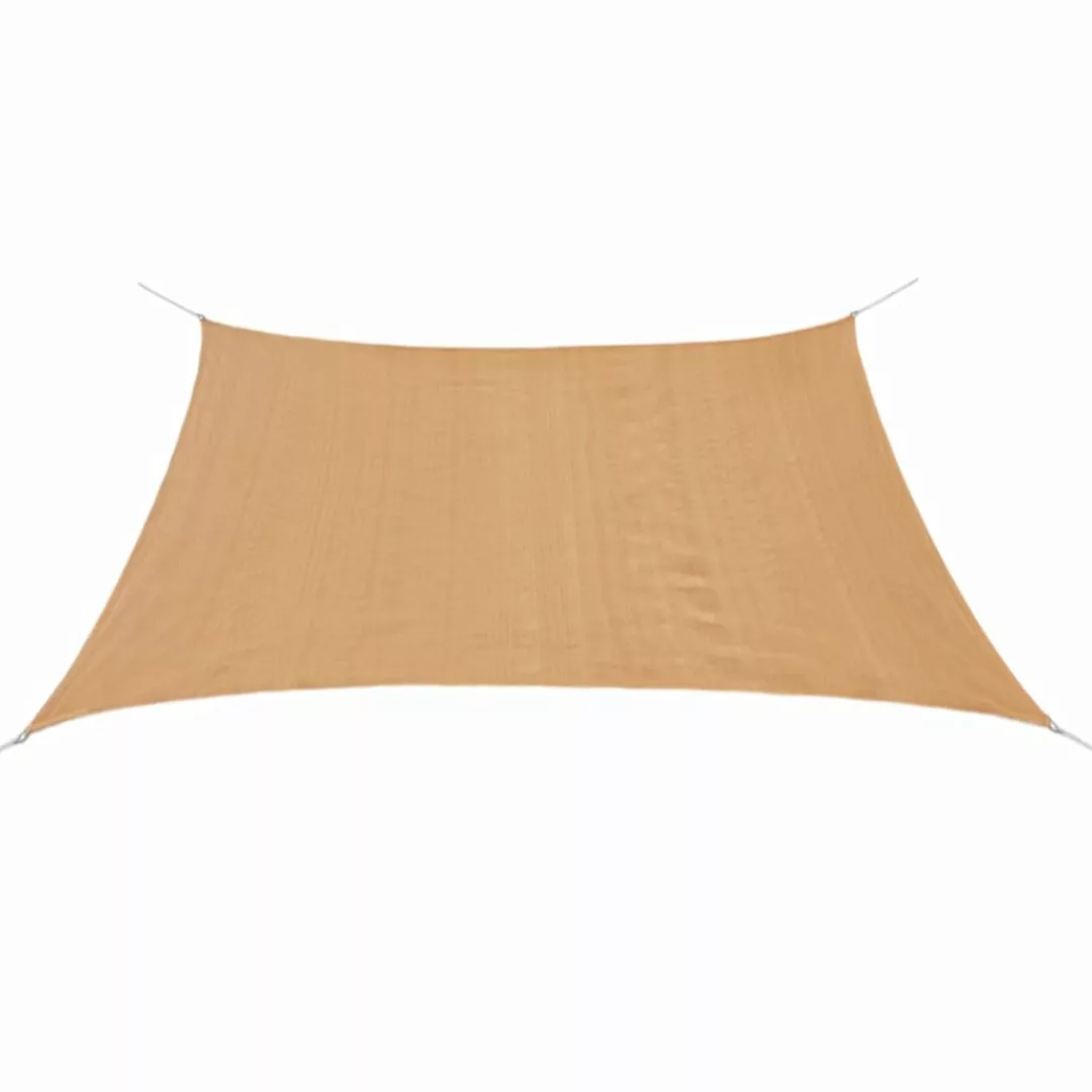 Sonnensegel Hdpe Quadratisch 3,6x3,6 M Beige günstig online kaufen