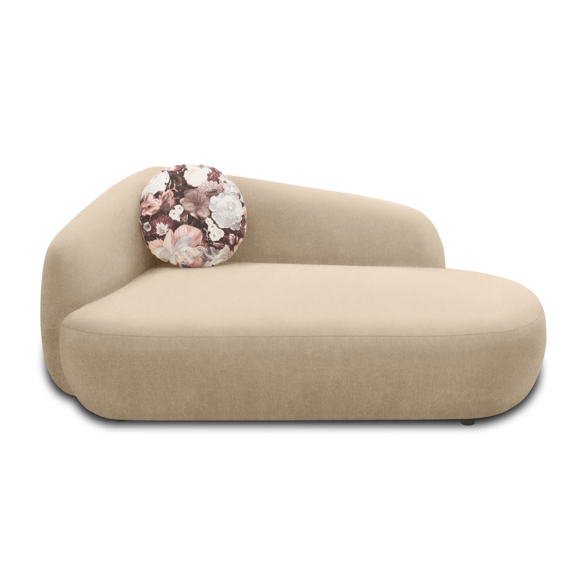 Recamiere 700013, Liege, oval, Füße mit Filzgleitern, Sofa, 183 x 105 x 75 günstig online kaufen