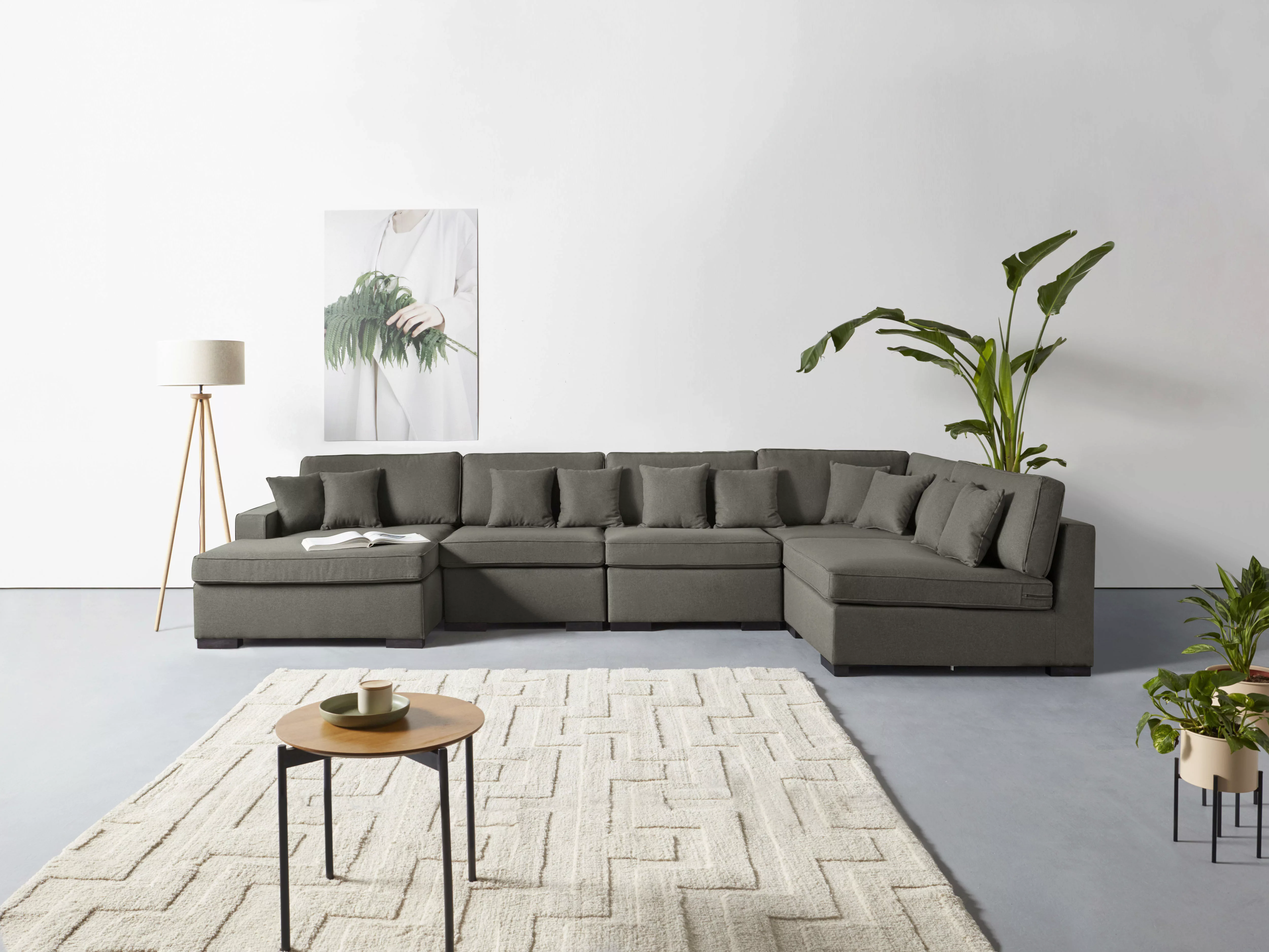 Guido Maria Kretschmer Home&Living Wohnlandschaft "Skara U-Form", Lounge-So günstig online kaufen