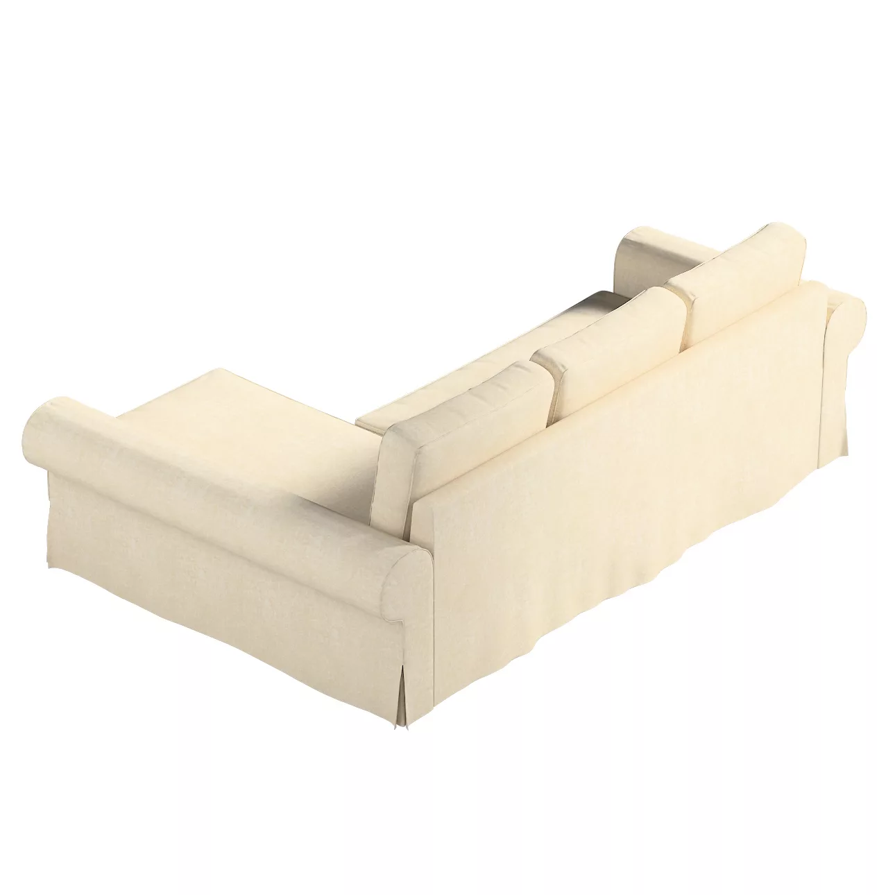 Bezug für Backabro Bettsofa / Recamiere, grau-beige, Bezug für Bettsofa Bac günstig online kaufen