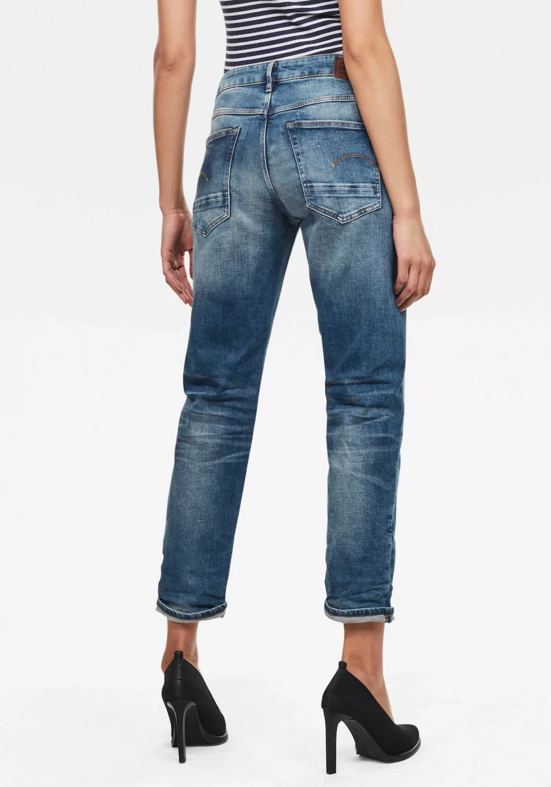 G-STAR Boyfriend-Jeans Kate Boyfriend mit authentischen Used Effekten günstig online kaufen