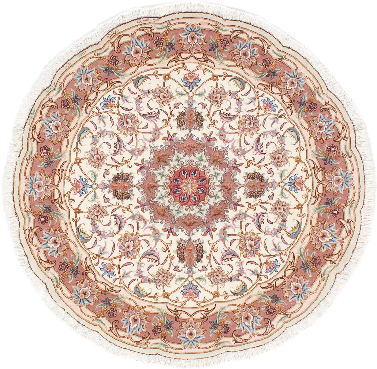 morgenland Orientteppich »Perser - Täbriz - Royal rund - 105 x 105 cm - bei günstig online kaufen