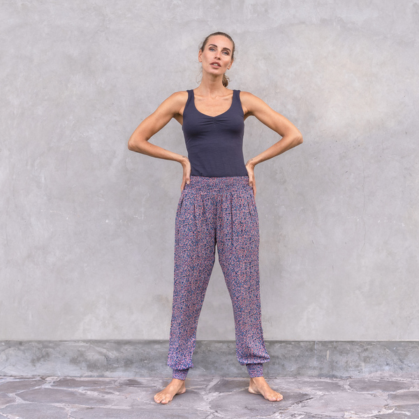 Ananda Rosebird & Flowers - Damen - Locker-leichte Sommerhose Für Yoga Und günstig online kaufen