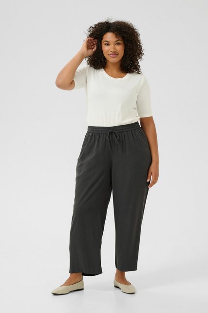 KAFFE Curve Stoffhose Casual Hose KCmille Große Größen günstig online kaufen