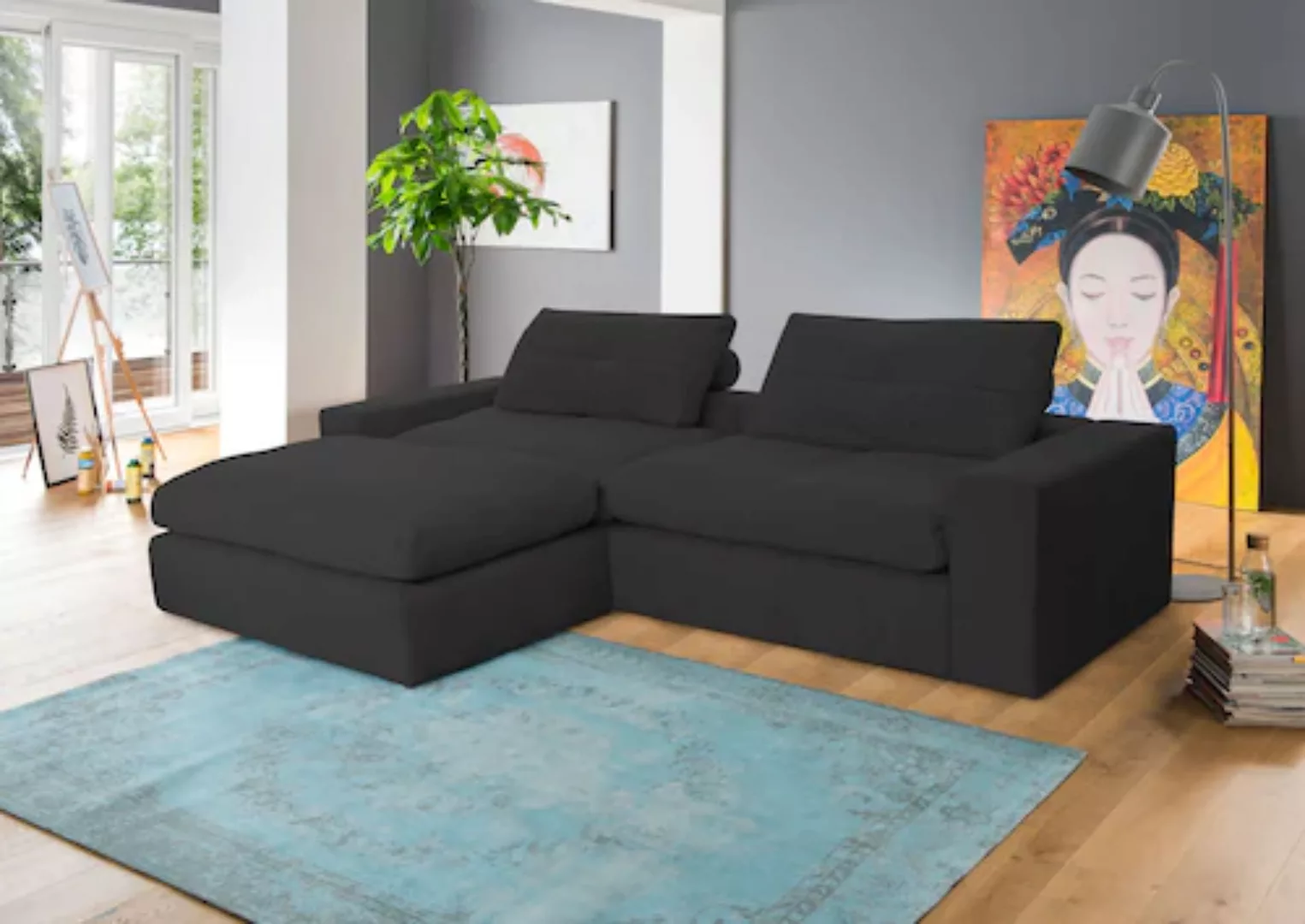 alina Ecksofa »Sandy«, mit losen Sitz- und Rückenkissen günstig online kaufen