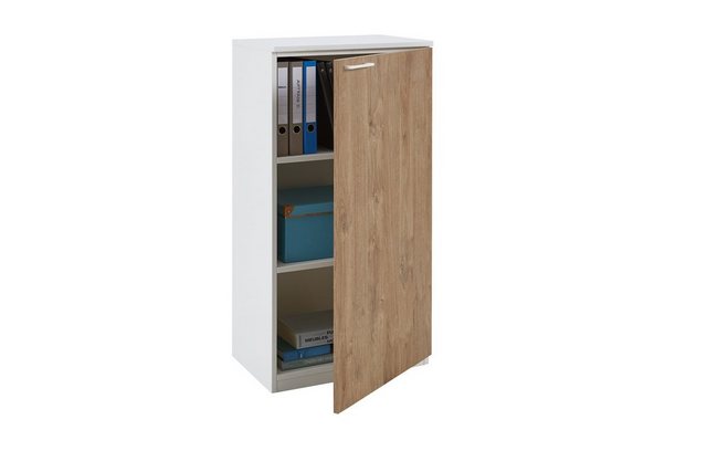 boho office® Aktenschrank be.smart 60 cm breit Tür rechts in weiß, Front in günstig online kaufen