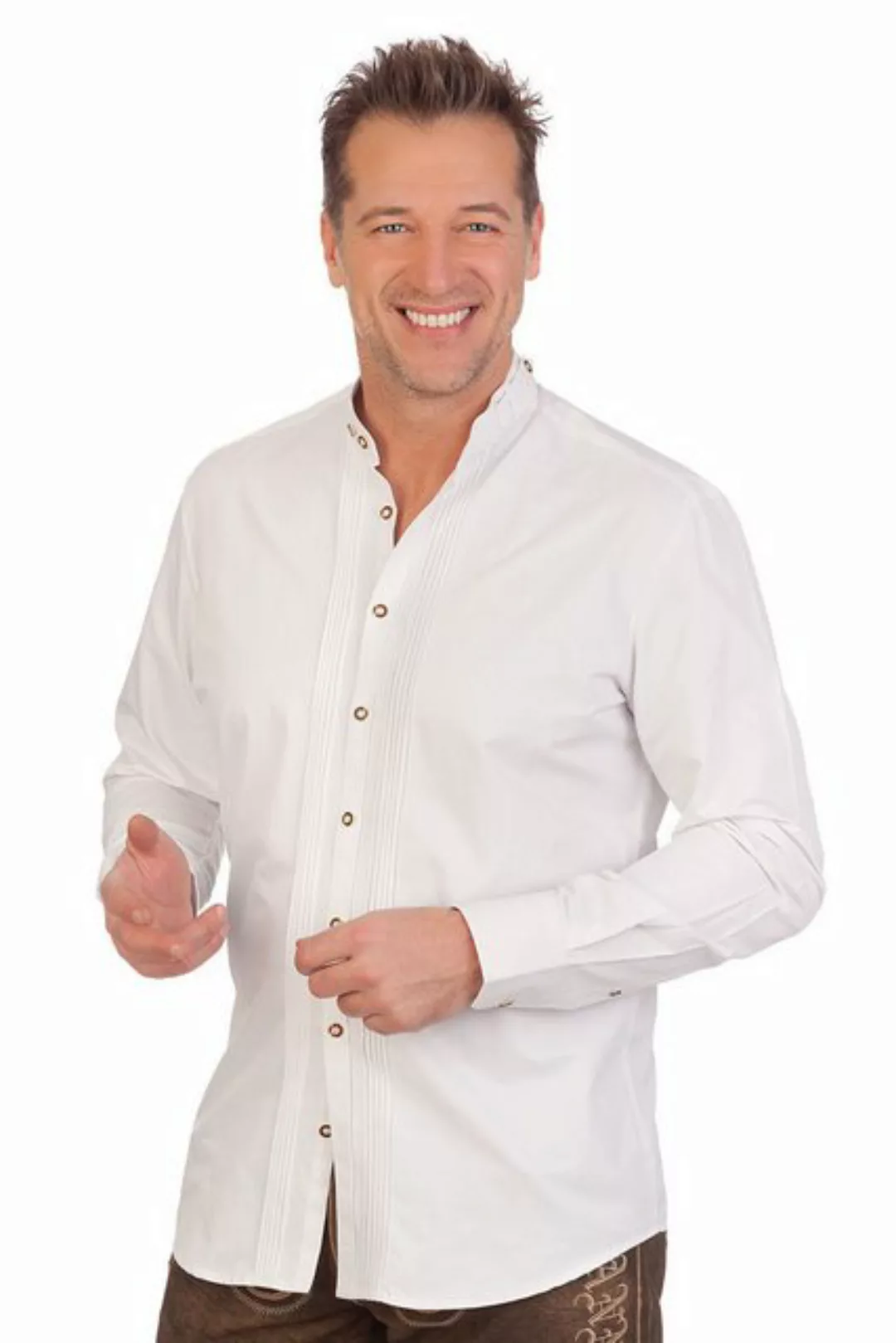 orbis Trachtenhemd Trachtenhemd - H1635 - weiß günstig online kaufen